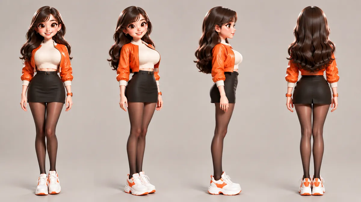 블리 앞·반측면·옆·뒤 모습